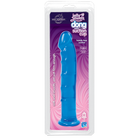 Jelly Jewels Dong With Suction Cup 8 Inch - Blue - ACME Pleasure