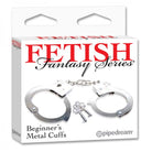 Fetish Fantasy Beginners Metal Cuffs - ACME Pleasure