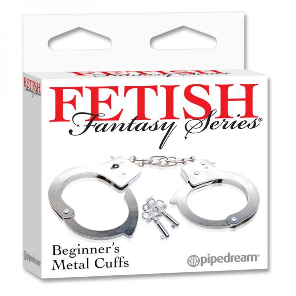 Fetish Fantasy Beginners Metal Cuffs - ACME Pleasure