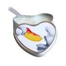 Edible Heart Candle - Peach - ACME Pleasure