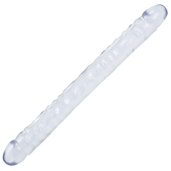 Double Dong 18 Inch - Clear - ACME Pleasure