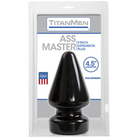 Titanmen Ass Master Butt Plug 4.5 Inches Black - ACME Pleasure