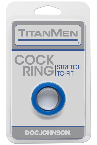 Titanmen Cock Ring Blue - ACME Pleasure
