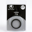 Spartacus Rubber Cock Ring 1.5in. (black) - ACME Pleasure