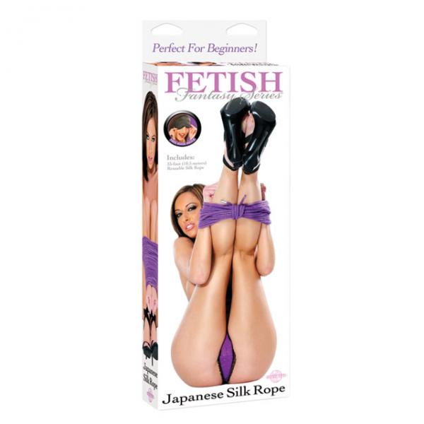 Fetish Fantasy Japanese Silk Rope Purple - ACME Pleasure