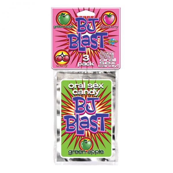 BJ Blast 3 Pack Strawberry, Cherry & Apple - ACME Pleasure