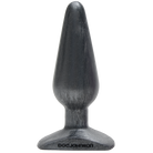 Platinum Premium Silicone The Big End Charcoal Plug - ACME Pleasure