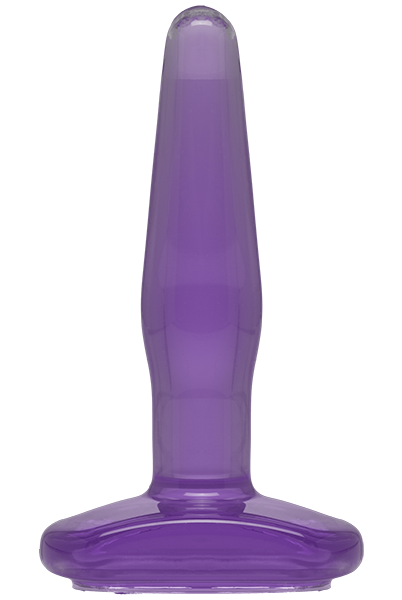 Crystal Jellies Butt Plug Purple Small - ACME Pleasure
