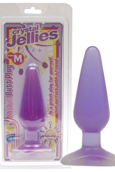 Butt Plug Medium Purple Jellie - ACME Pleasure