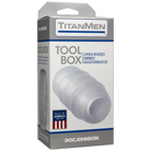 Titanmen Tool Box Clear Stroker - ACME Pleasure