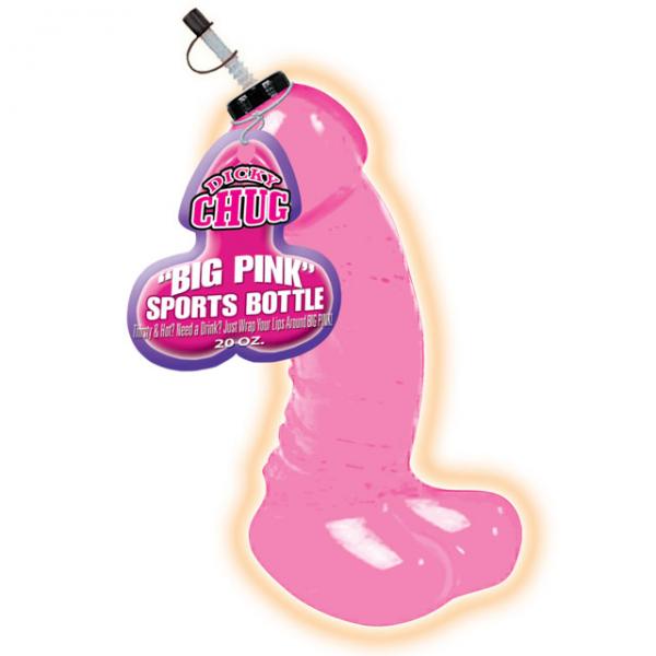 Jumbo Dicky Sports Bottle (pink) - ACME Pleasure