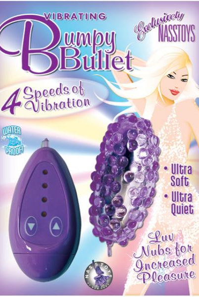 Vibrating Bumpy Bullet (purple) - ACME Pleasure
