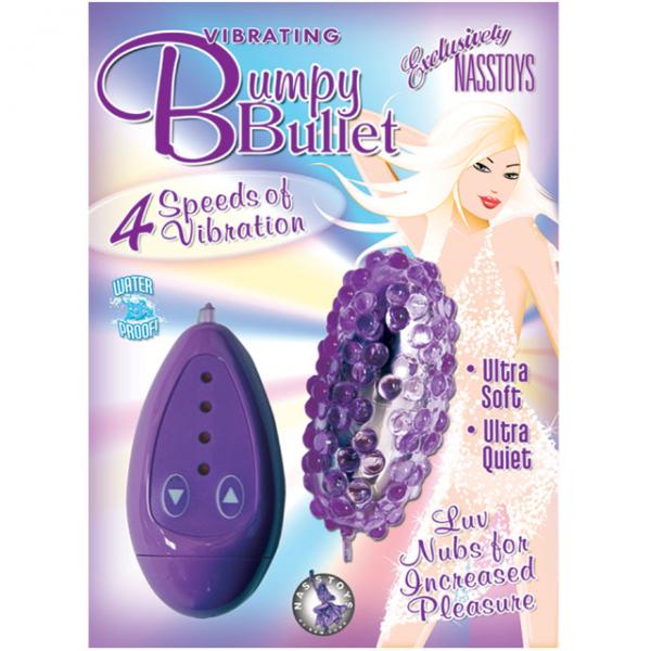 Vibrating Bumpy Bullet (purple) - ACME Pleasure