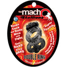 Macho: Vibrating Double Ring (black) - ACME Pleasure