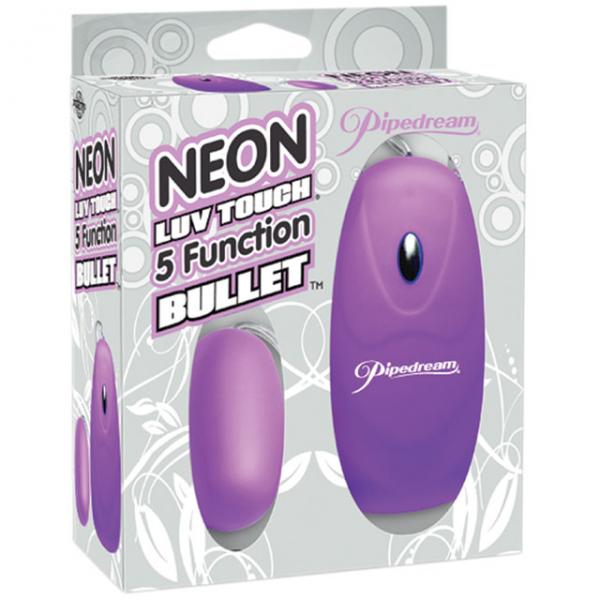 Neon Luv Touch 5 Function Bullet Purple - ACME Pleasure