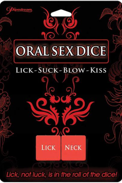 Oral Sex Dice (lick-suck-blow-kiss) - ACME Pleasure