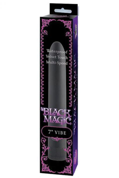 Black Magic Velvet Touch Vibrator Waterproof  - Black - ACME Pleasure