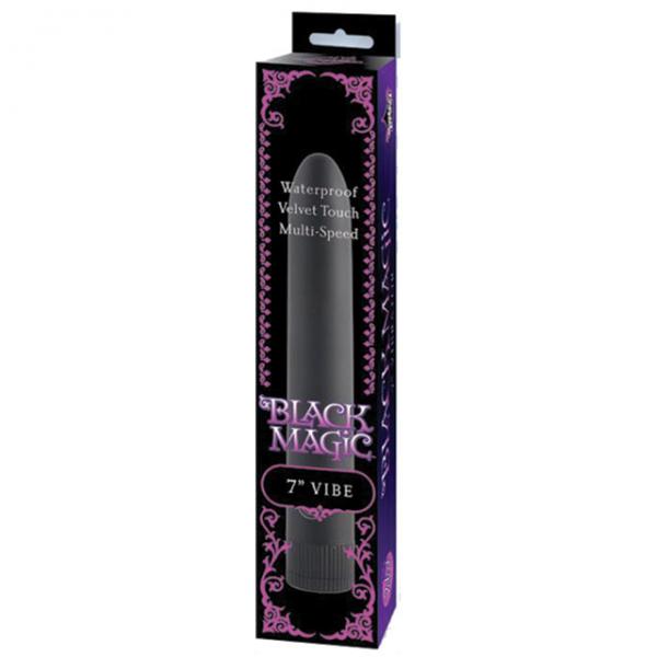 Black Magic Velvet Touch Vibrator Waterproof  - Black - ACME Pleasure