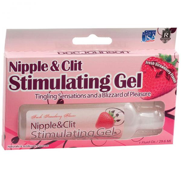 Nipple & Clit Stimulating Gel Strawberry 1oz - ACME Pleasure