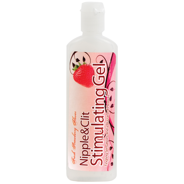 Nipple & Clit Stimulating Gel Strawberry 1oz - ACME Pleasure