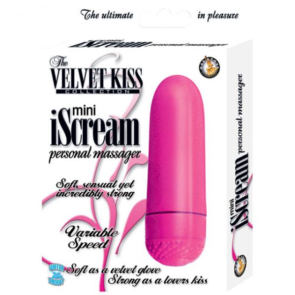 The Velvet Kiss Collection Mini Iscream (pink) - ACME Pleasure