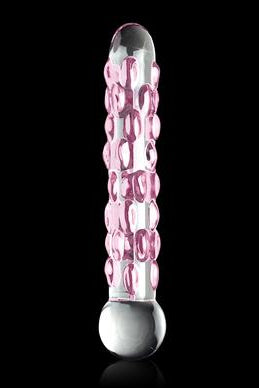 Icicles No 7 Glass Wand Massager Clear - ACME Pleasure