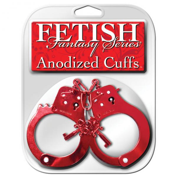 Fetish Fantasy Anodized Cuffs Red - ACME Pleasure