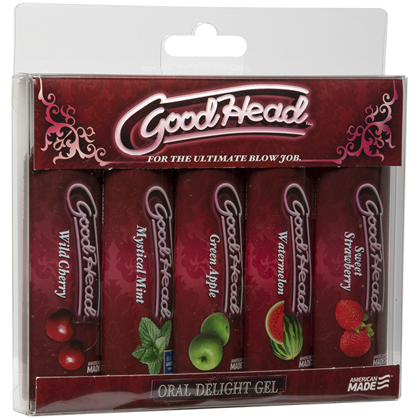 Goodhead Oral Delight Gel 5 Pack - ACME Pleasure