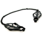 H2h Nipple Clamps Jaws W/chain (black) - ACME Pleasure