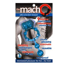 Macho Ultra Erection Keeper Blue Vibrating Cock Ring - ACME Pleasure