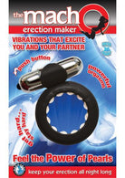 The Macho Erection Maker Cock Ring Black - ACME Pleasure