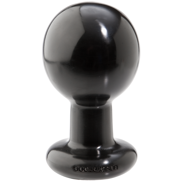 Ball Shape Anal Plug Large Black - ACME Pleasure