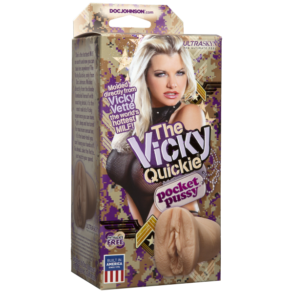 Vicky Vette The Quickie Ultraskyn Pocket Pussy - ACME Pleasure