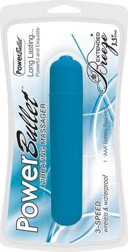 Power Bullet Breeze Extended 3 Speed Blue Vibrator - ACME Pleasure