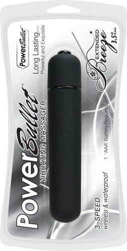 Power Bullet Breeze 3.5 inches Vibrator Black - ACME Pleasure