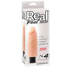 Real Feel Lifelike Toyz No 4 Beige Vibrating Dildo - ACME Pleasure