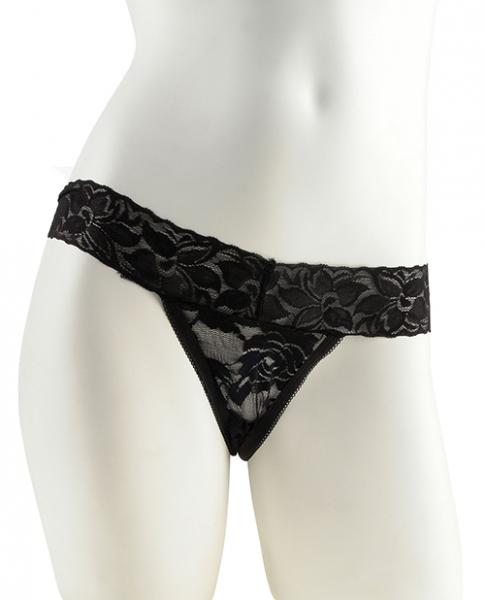 Hanky Spank Me Plus Size Vibrating Panties Black - ACME Pleasure