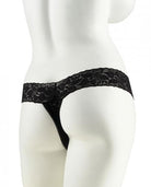 Hanky Spank Me Plus Size Vibrating Panties Black - ACME Pleasure