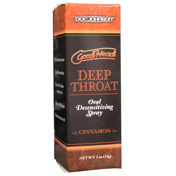 Goodhead Deep Throat Spray Sexy Cinnamon 2oz - ACME Pleasure