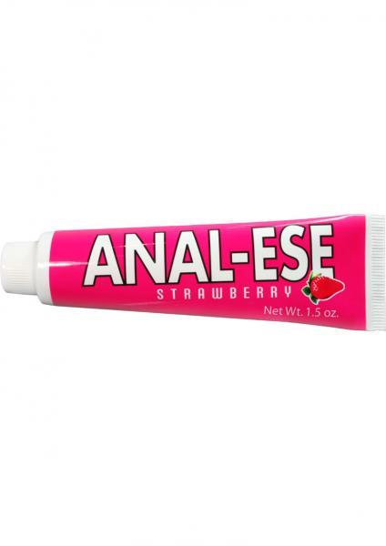 Anal Ese Anal Lubricant Strawberry 1.5oz - ACME Pleasure