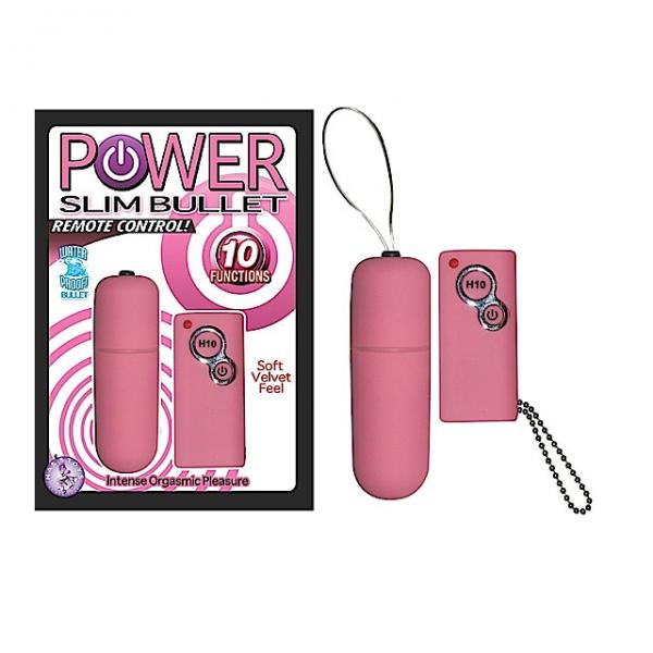 Power Slim Bullet Remote Control (pink) - ACME Pleasure