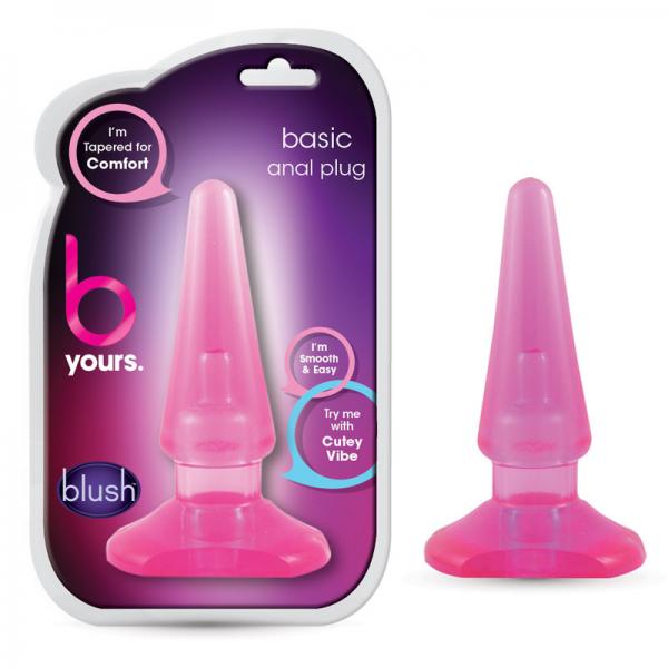 Blush Sassy Anal Plug (pink) - ACME Pleasure