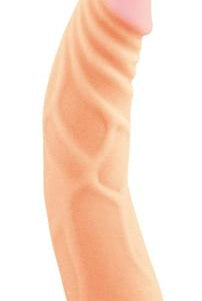 X5 7.5 inches Cock With Flexible Spine Beige - ACME Pleasure