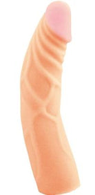 X5 7.5 inches Cock With Flexible Spine Beige - ACME Pleasure