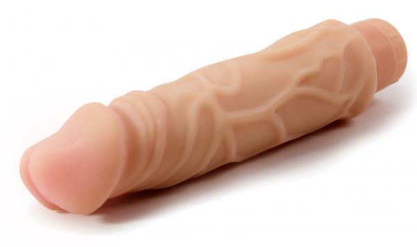 X5 Hard On Vibe 9 inches Waterproof Dildo - Beige - ACME Pleasure