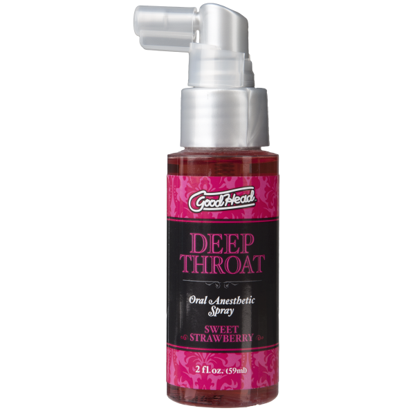 Goodhead Deep Throat Spray Sweet Strawberry 2oz - ACME Pleasure