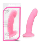 Luxe Cici Pure Silicone Pink Dildo - ACME Pleasure