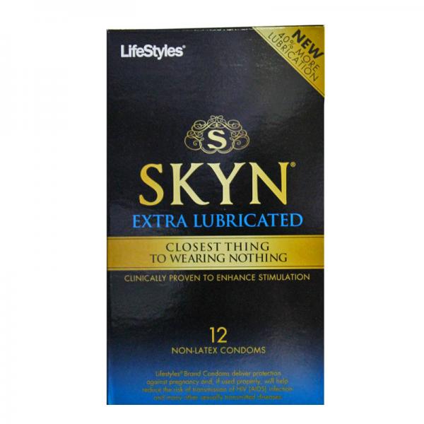 Lifestyles Skyn Extra Lubricated Condoms 12 Pack - ACME Pleasure