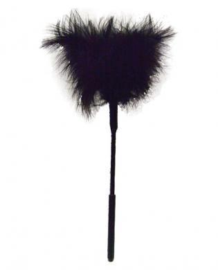 Sex & Mischief Feather Tickler Black - ACME Pleasure