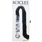 Icicles No 38 Glass Handle Cat O Nine Tails Whip - ACME Pleasure